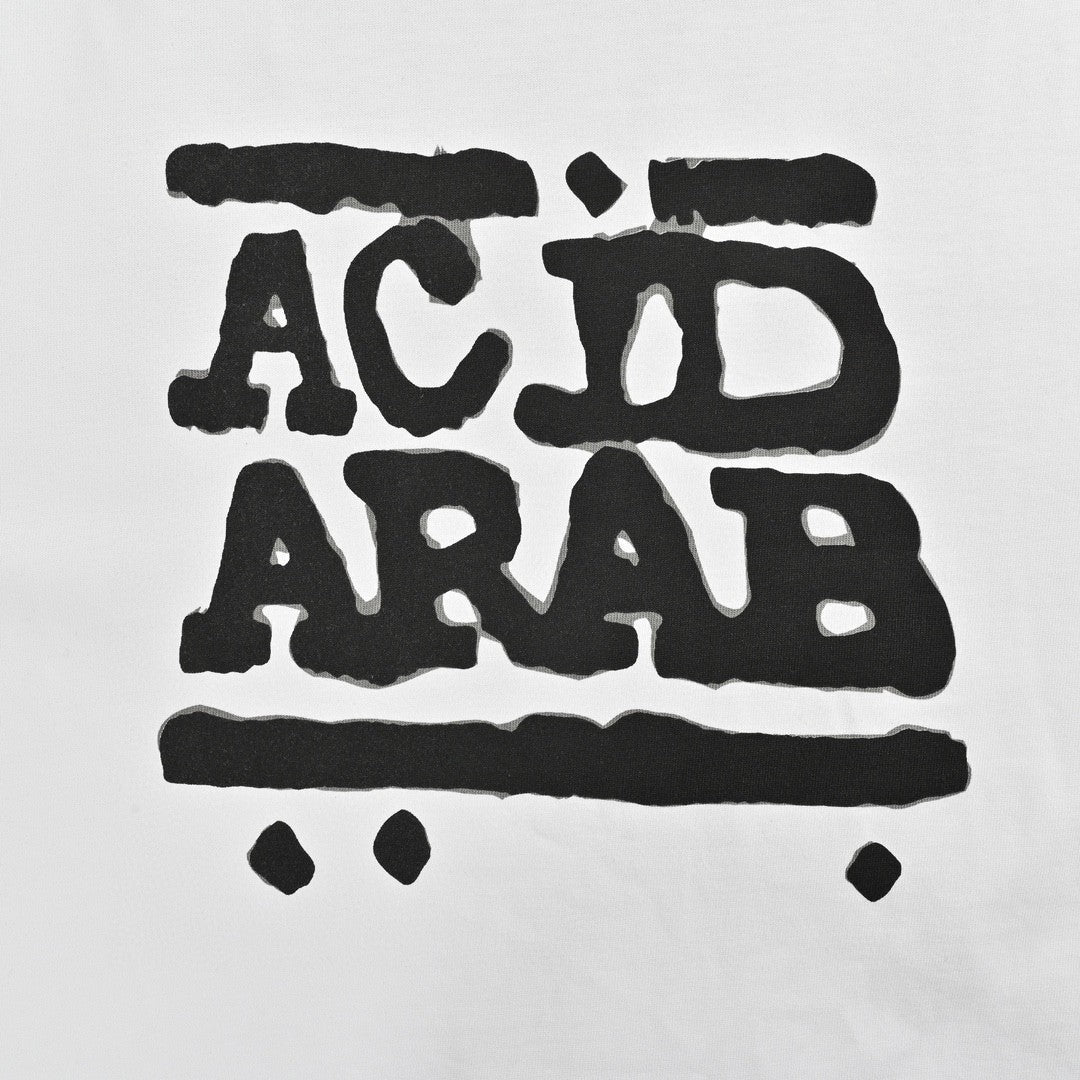 Balenciaga Acid Arab T-Shirt (White) - Prime Reps