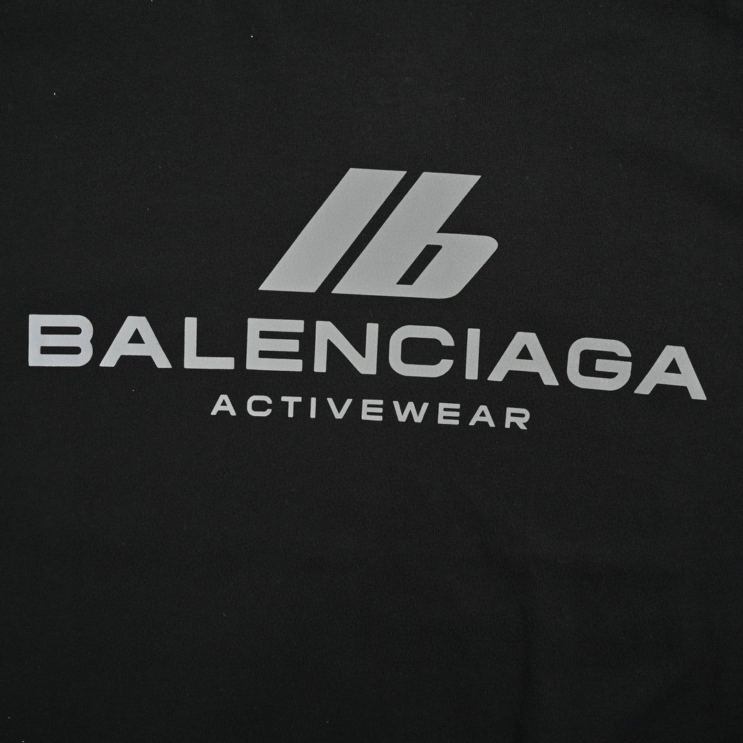 Balenciaga Activewear T-Shirt (Black) - Prime Reps