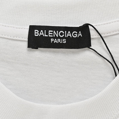 Balenciaga BB Logo T-Shirt (White) - Prime Reps