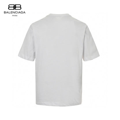 Balenciaga BB Logo T-Shirt (White) - Prime Reps