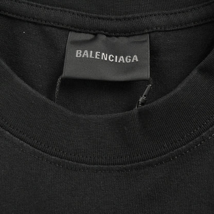 Balenciaga Black Graphic T-Shirt - Prime Reps