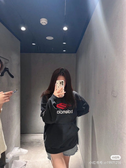 Balenciaga Black Hoodie - Prime Reps