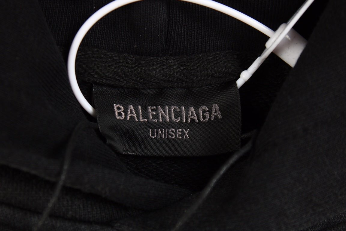 Balenciaga Black Hoodie - Prime Reps