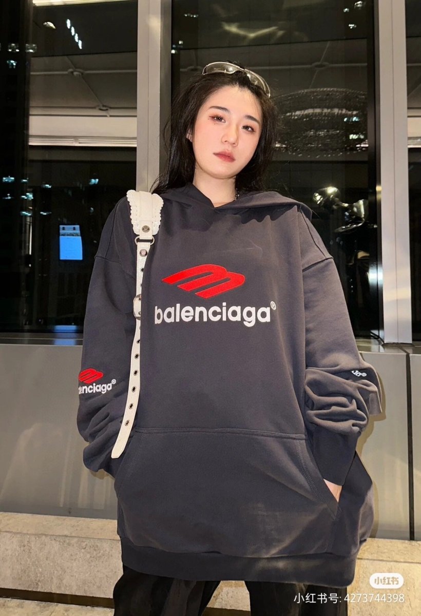 Balenciaga Black Hoodie - Prime Reps