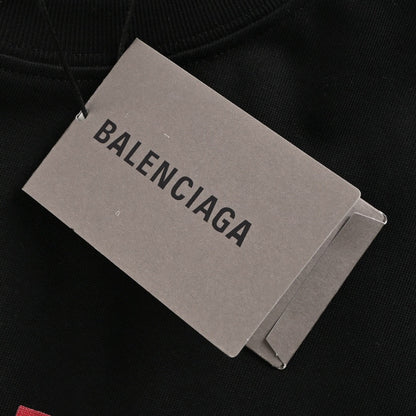 Balenciaga Black T-Shirt with Mountain Graphic - Prime Reps