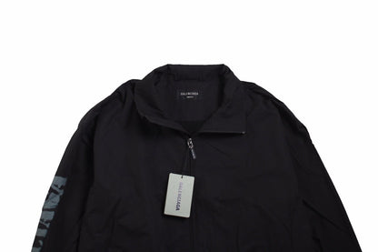 Balenciaga Black Zip - Up Jacket - Prime Reps