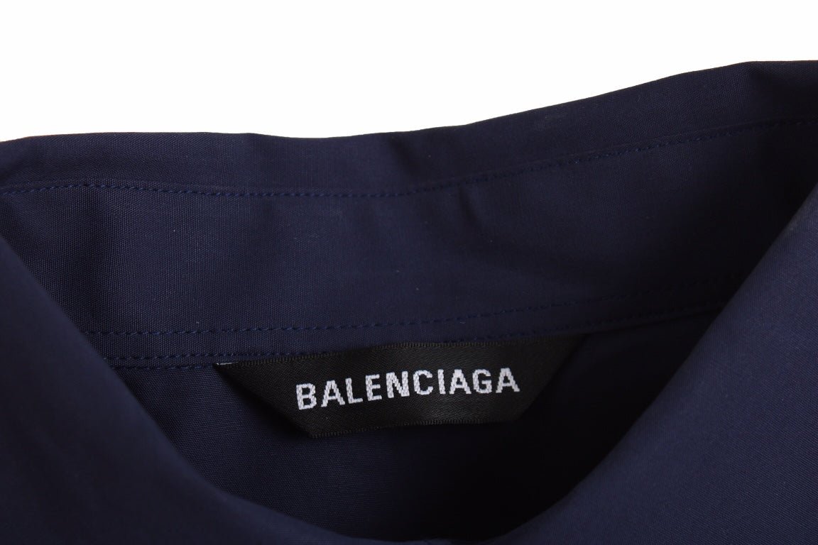 Balenciaga Button - Up Shirt with Logo Design - Prime Reps