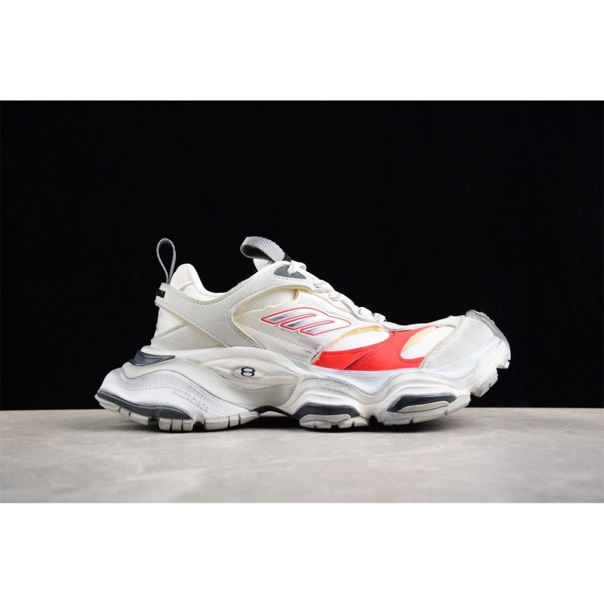 BALENCIAGA CARGO x WHITE GREY RED - Prime Reps