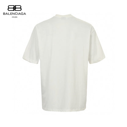 Balenciaga CD Graphic White T-Shirt - Prime Reps