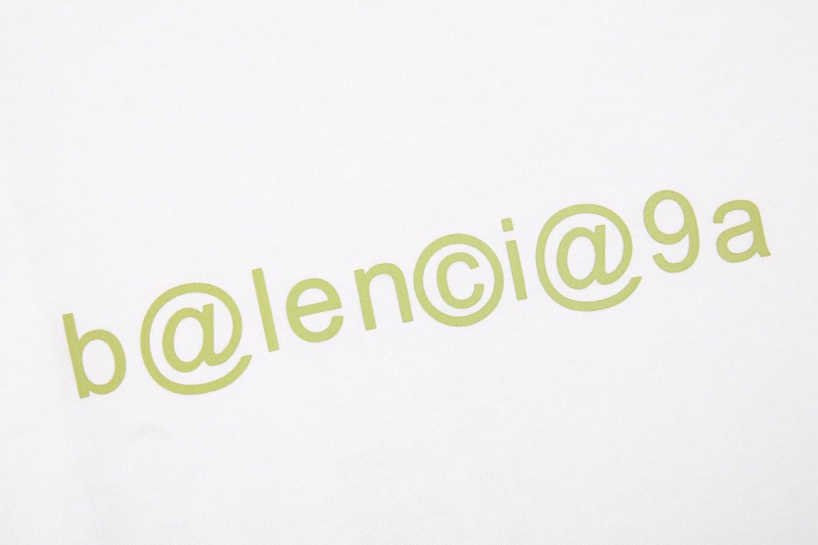 Balenciaga Digital Age Logo T-Shirt - Prime Reps