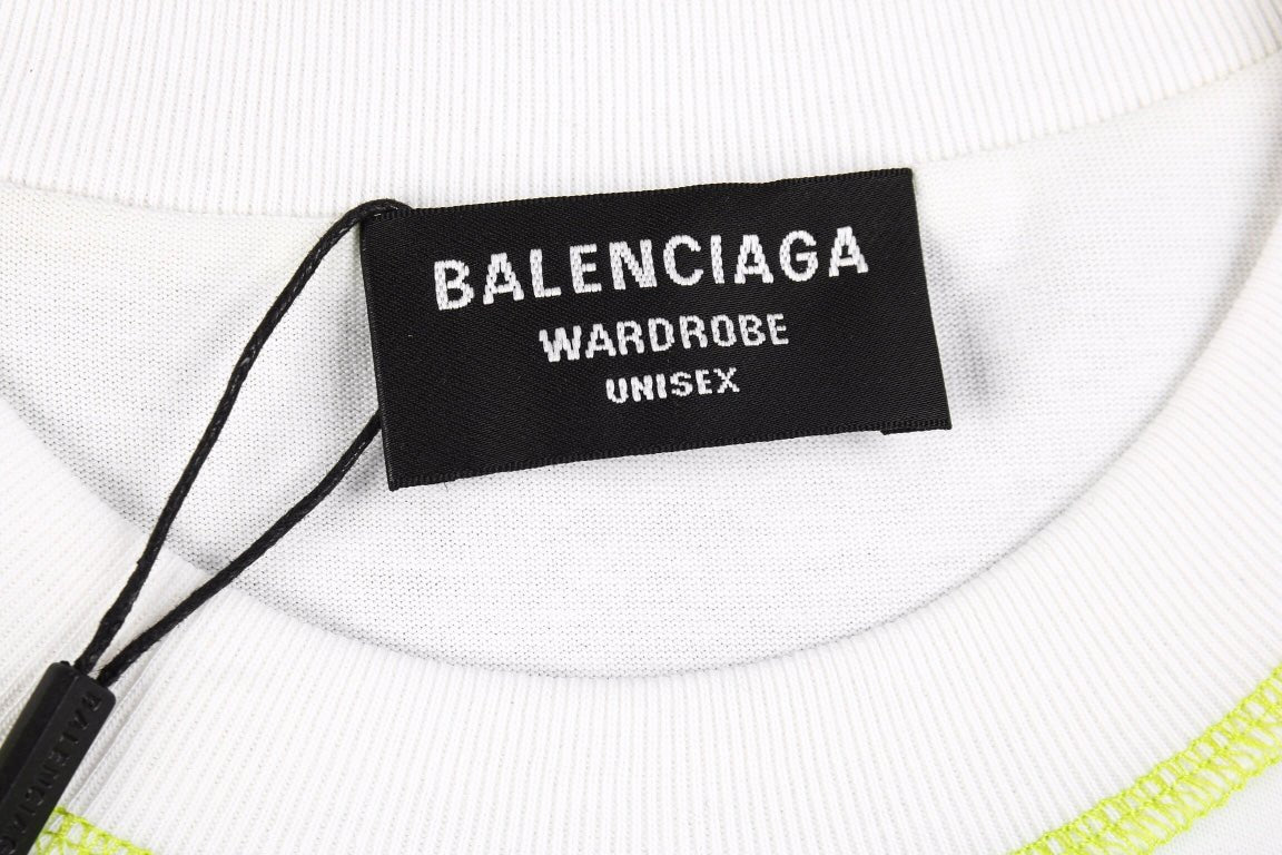 Balenciaga Digital Age Logo T-Shirt - Prime Reps