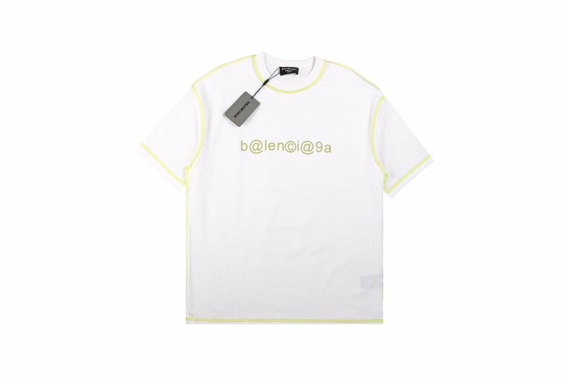 Balenciaga Digital Age Logo T-Shirt - Prime Reps