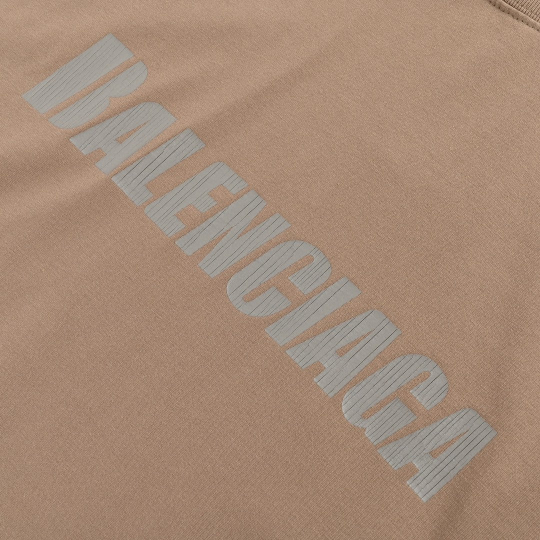 Balenciaga Distressed Logo T-Shirt - Prime Reps