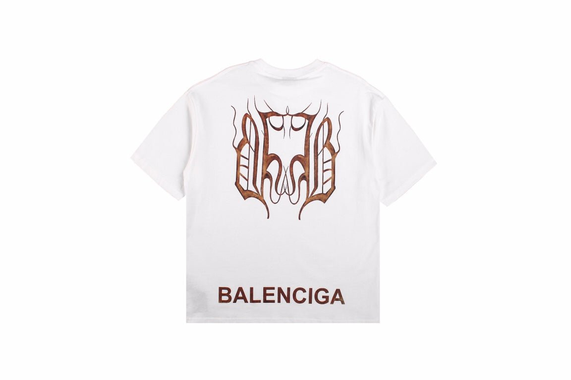 Balenciaga "Double B Logo" T-Shirt - Prime Reps