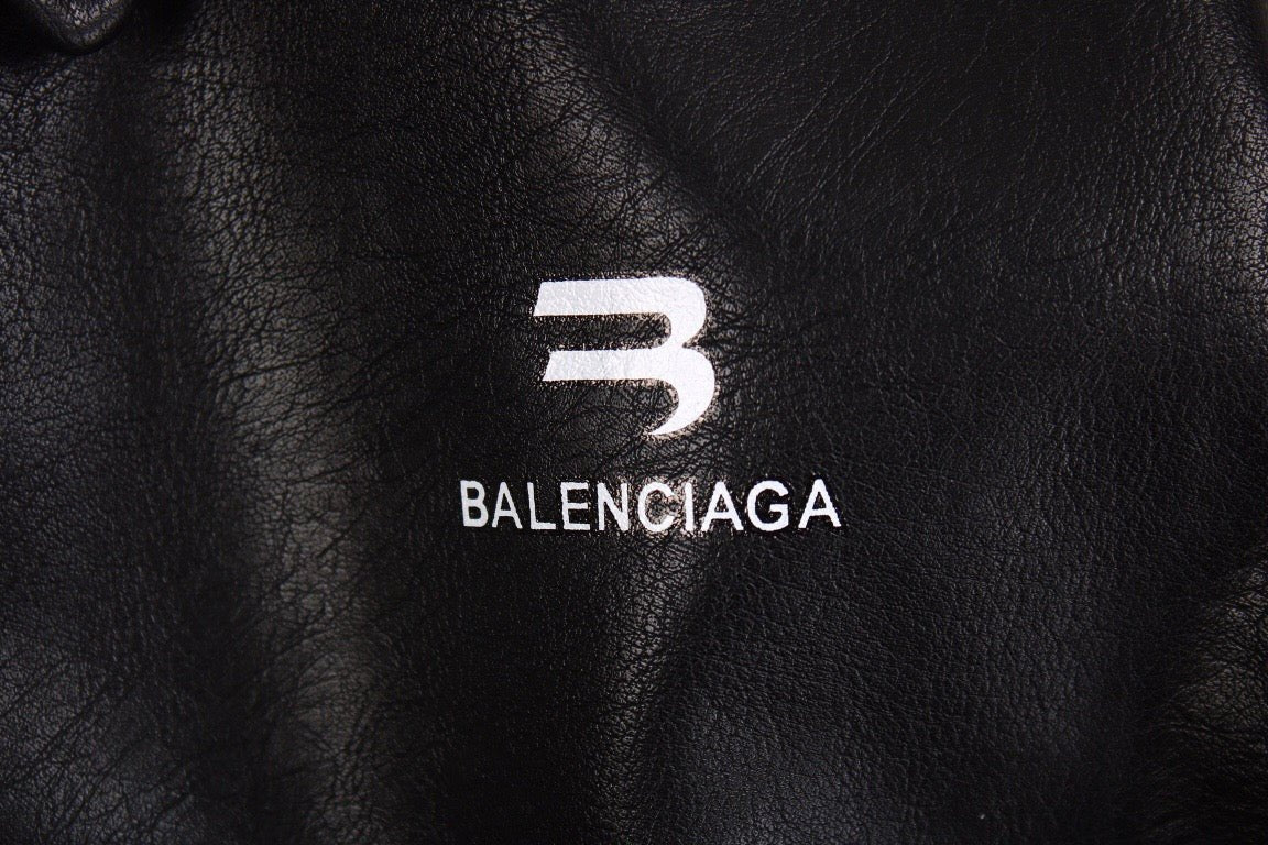 Balenciaga Faux Leather Jacket - Prime Reps