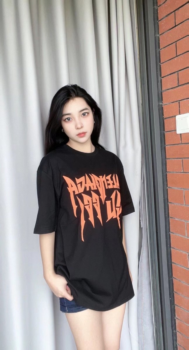 Balenciaga Gothic Logo T-Shirt - Prime Reps