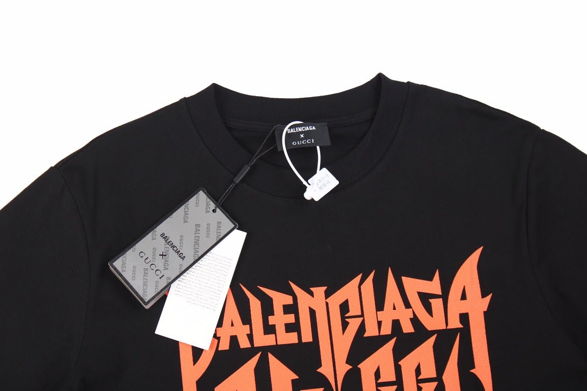 Balenciaga Gothic Logo T-Shirt - Prime Reps