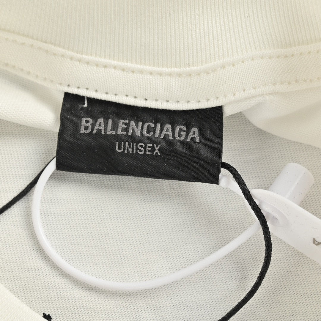 Balenciaga Gradient Logo T-Shirt - Prime Reps