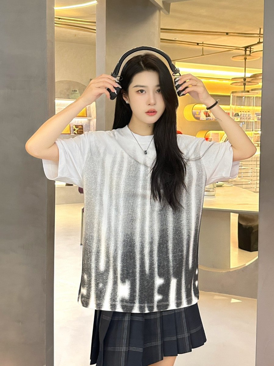 Balenciaga Gradient Stripe T-Shirt - Prime Reps