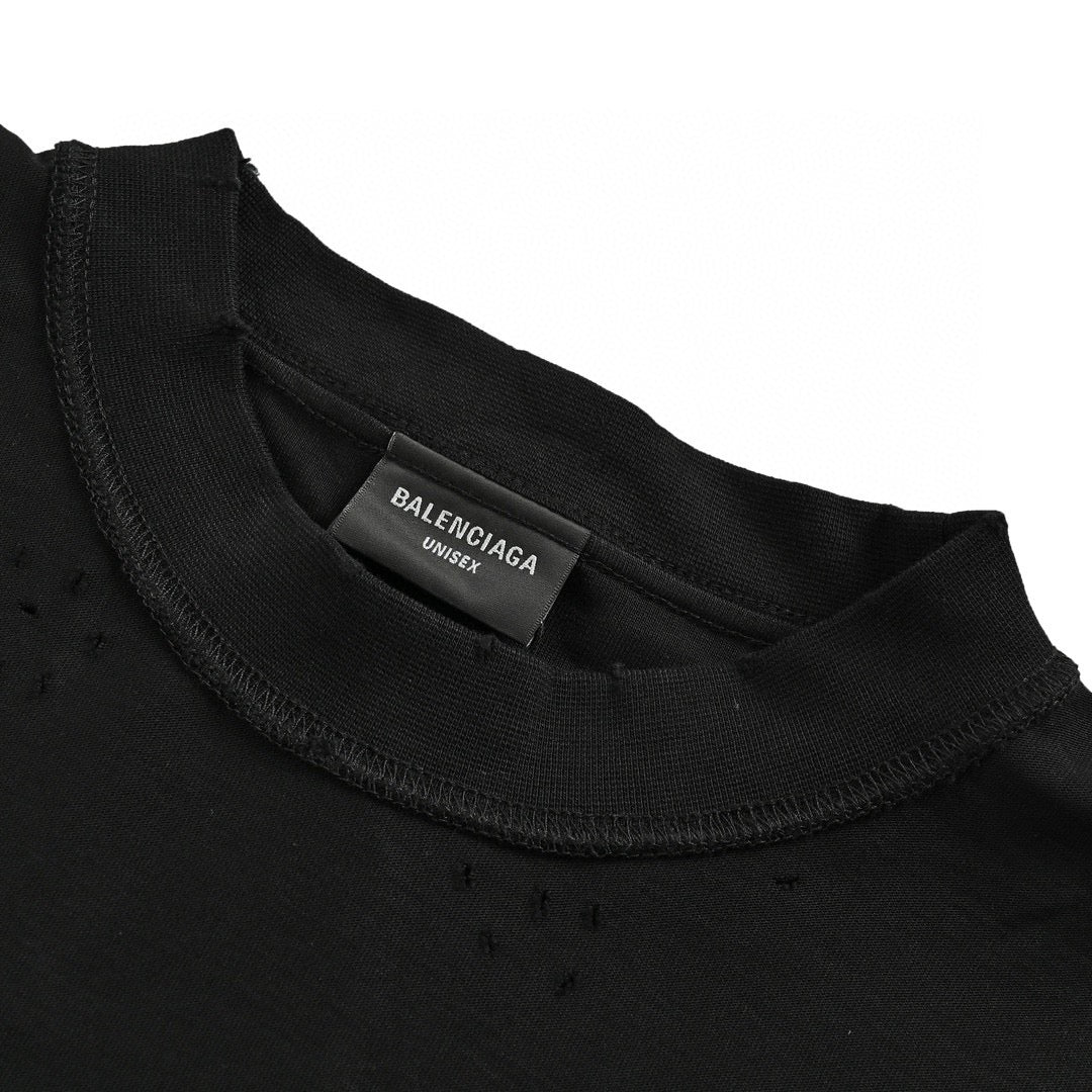 Balenciaga Graphic Black T-Shirt - Prime Reps