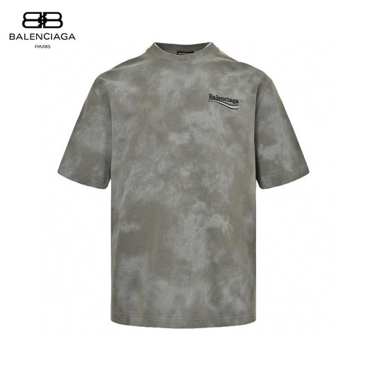 Balenciaga Grey Tie - Dye T-Shirt - Prime Reps