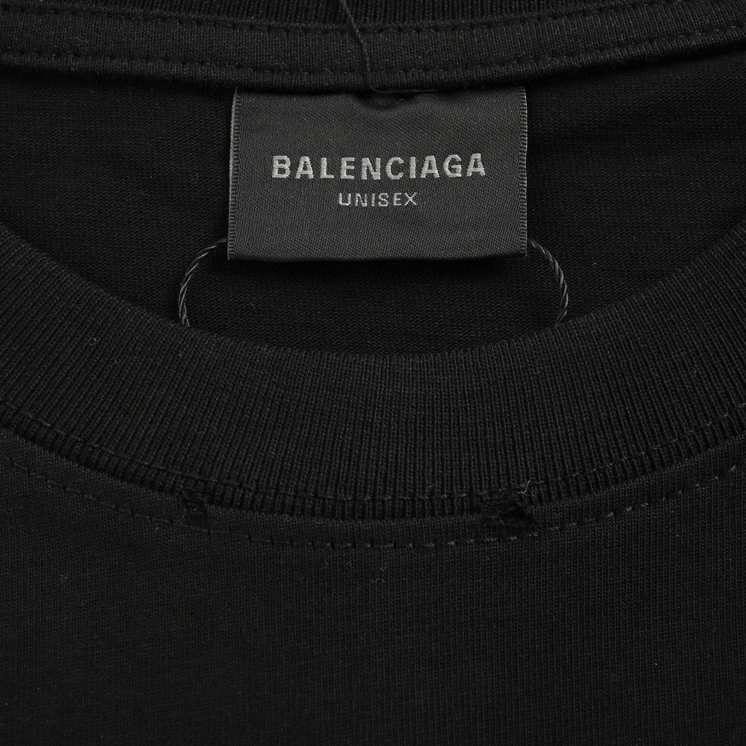 Balenciaga Je t'aime Black T-Shirt - Prime Reps