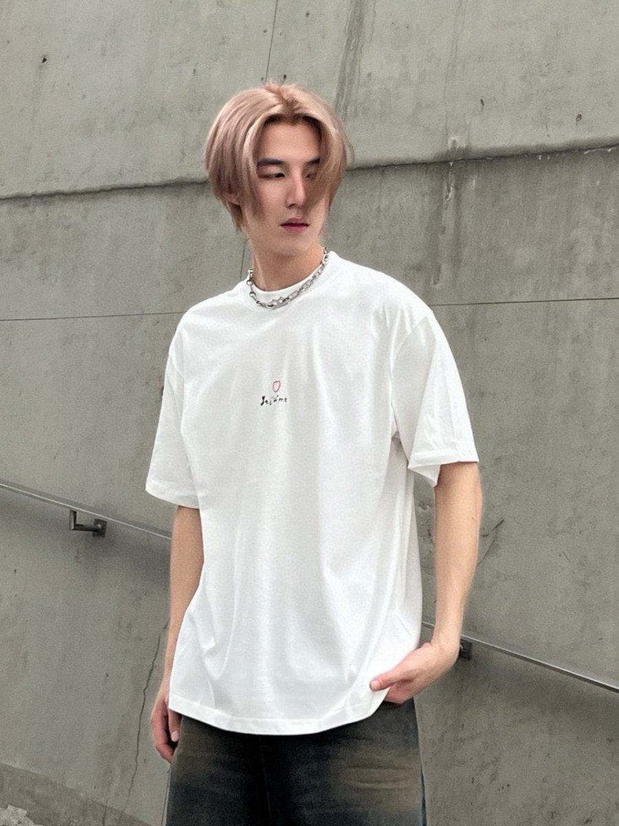 Balenciaga Je t'aime White T-Shirt - Prime Reps