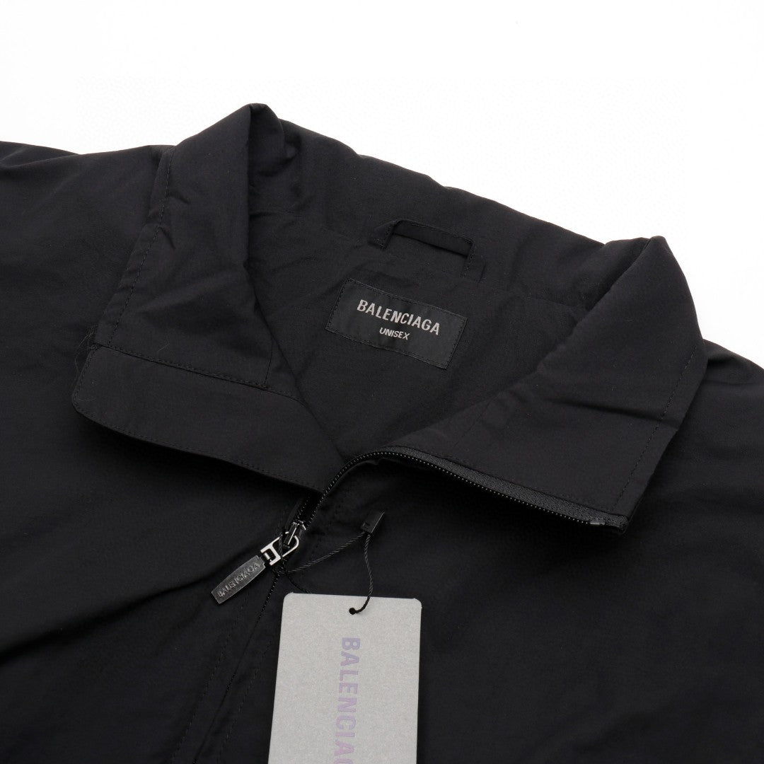 Balenciaga Lightweight Jacket - Black - Prime Reps