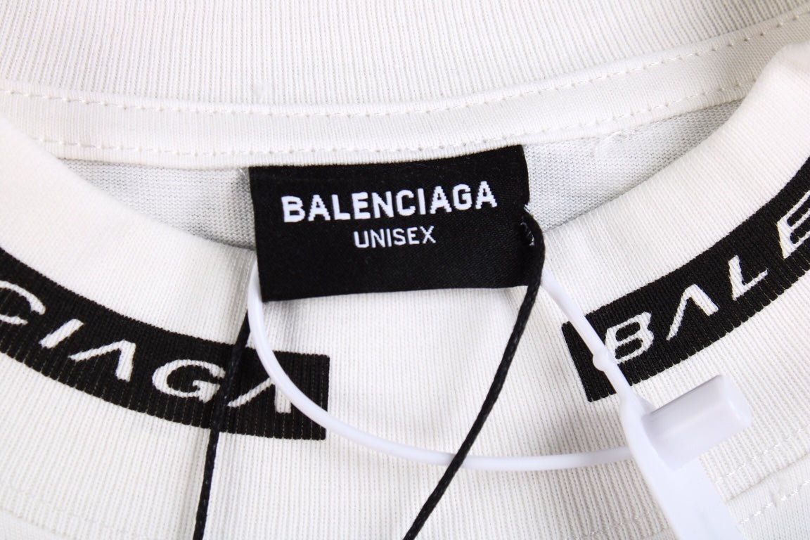 Balenciaga Logo Graphic T-Shirt - Prime Reps