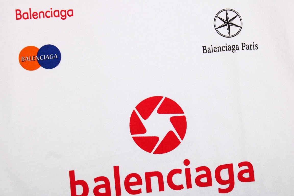 Balenciaga Logo Graphic T-Shirt - Prime Reps