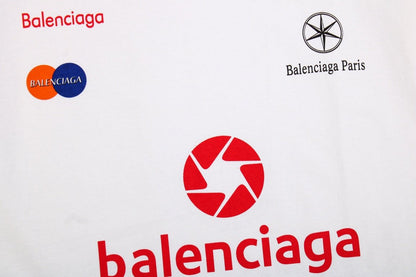 Balenciaga Logo Graphic T-Shirt - Prime Reps