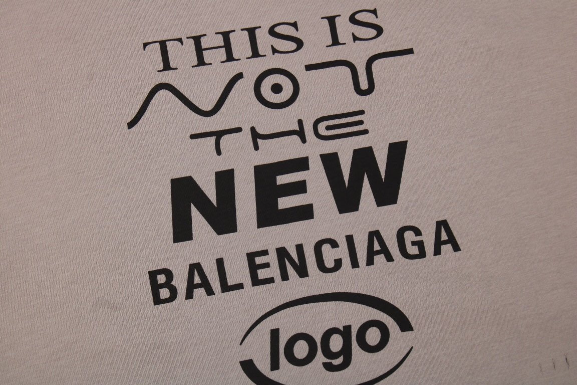 Balenciaga 'This is Not the New Logo' T-Shirt - Prime Reps