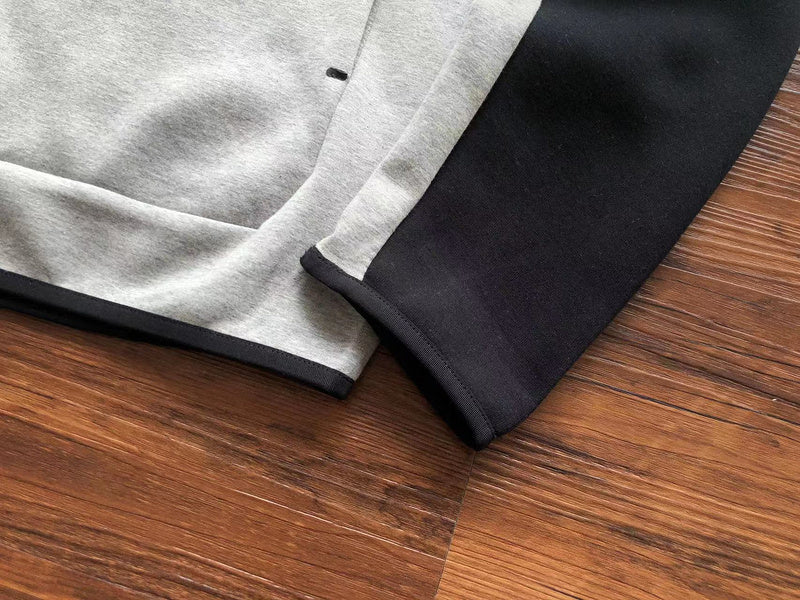 NIKE TECH FLEECE HOODIE x BLACK/GREY