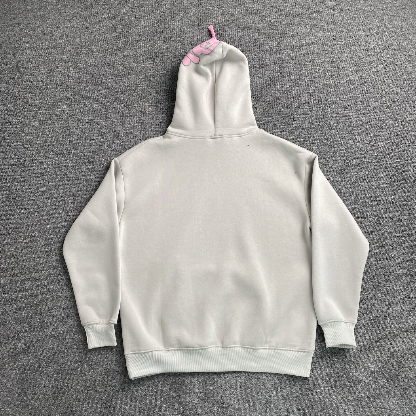 SYNA WORLD HOOD LOGO HOODIE GREY PINK