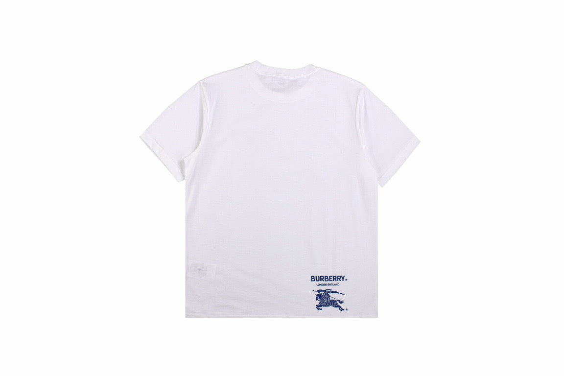 BURBERRY LONDON ENGLAND LOGO T-SHIRT WHITE