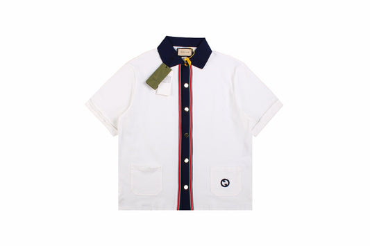 Gucci Contrast Collar Shirt