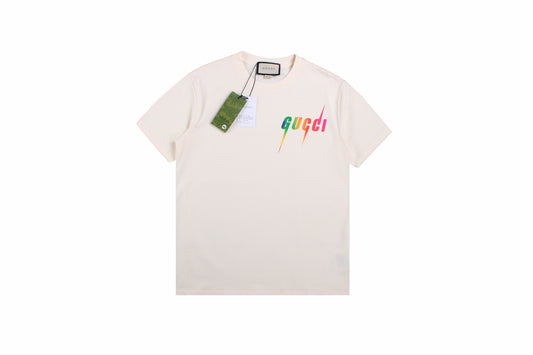 Gucci Lightning Logo T-Shirt (Cream)