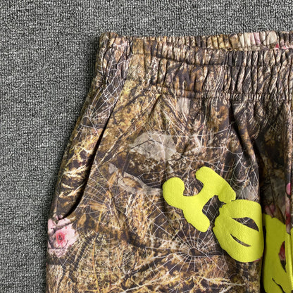 SP5DER REAL TREE OG WEB SWEATPANTS CAMO