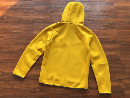 NIKE TECH FLEECE HOODIE x YELLOW