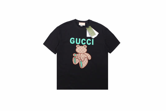 Gucci Teddy Bear Print T-Shirt - Cream