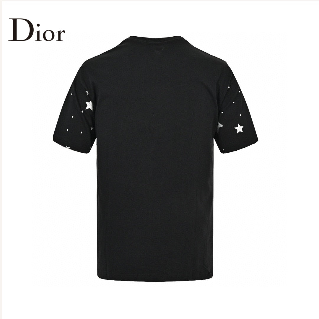 Dior Star Graphic Black T-Shirt