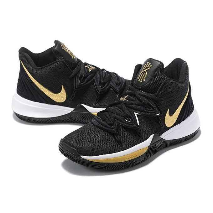 NIKE KYRIE 5 x BLACK METALLIC GOLD - Prime Reps