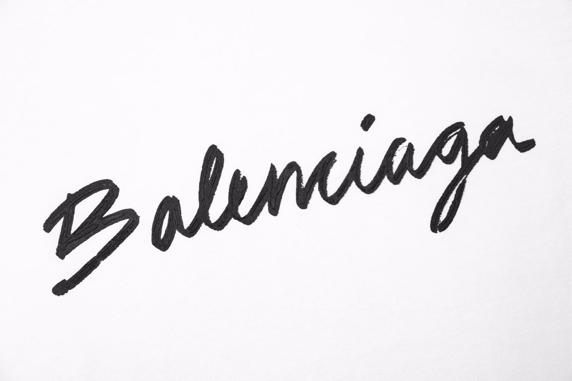 Balenciaga T-shirt with Script Logo