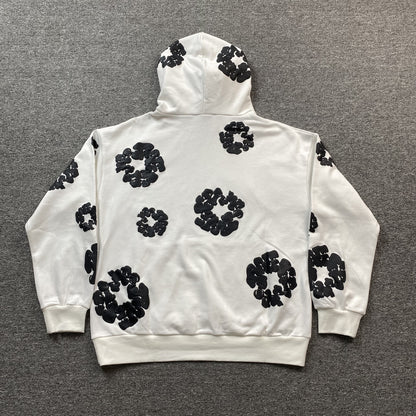 DENIM TEARS COTTON WREATH HOODIE WHITE