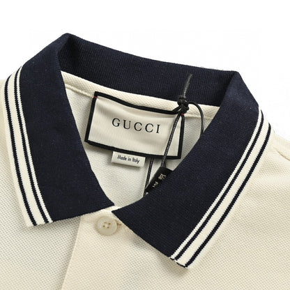 Prada Logo Patch Polo Shirt