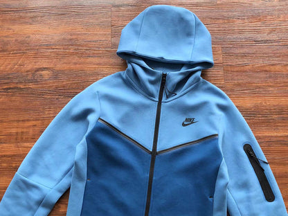 NIKE TECH FLEECE HOODIE x DUTCH BLUE/COURT BLUE