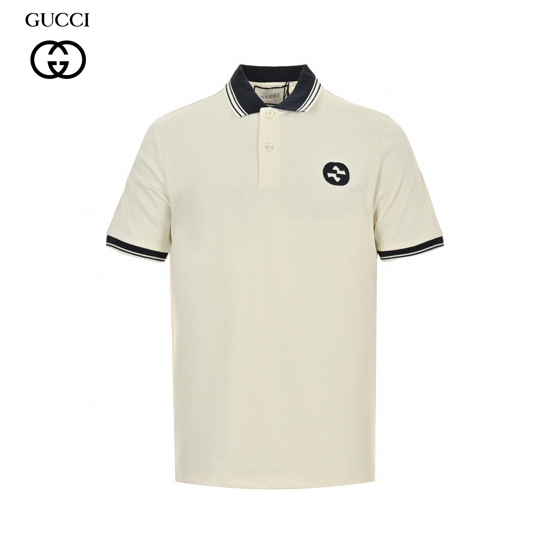 Prada Logo Patch Polo Shirt