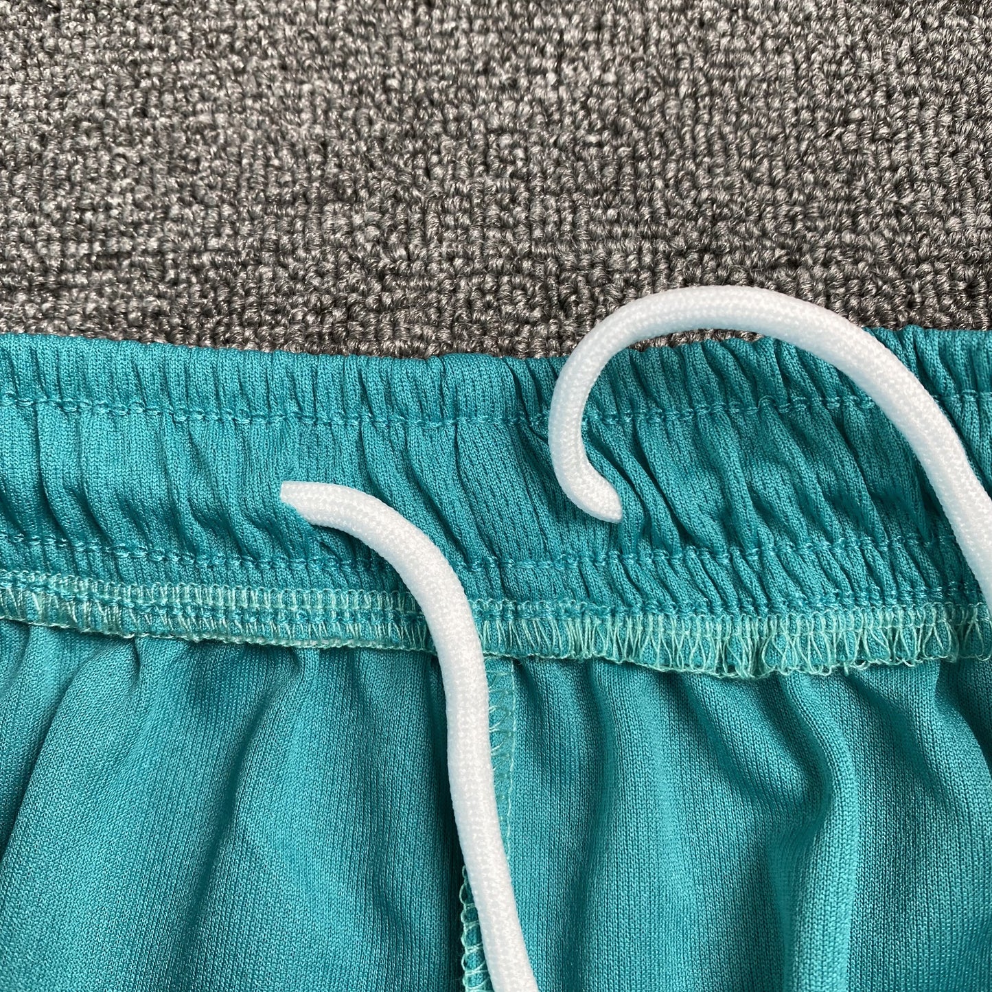 ERIC EMANUEL EE BASIC SHORTS TEAL/PURPLE