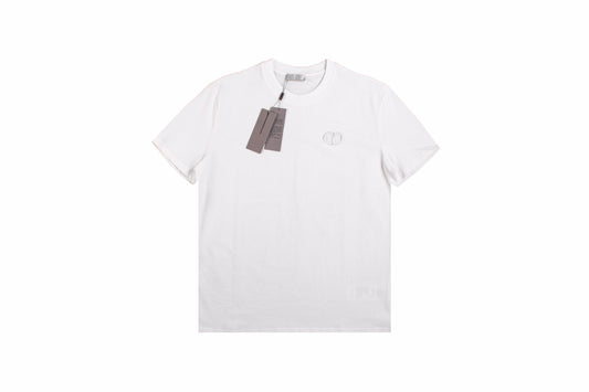 Dior Double D Logo T-Shirt (White)