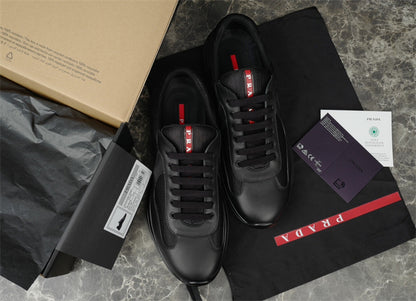 PRADA AMERICA'S CUP LEATHER BLACK